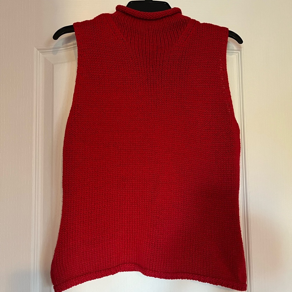 2/$30 - Jessica Sport Vibrant Red Knit Top